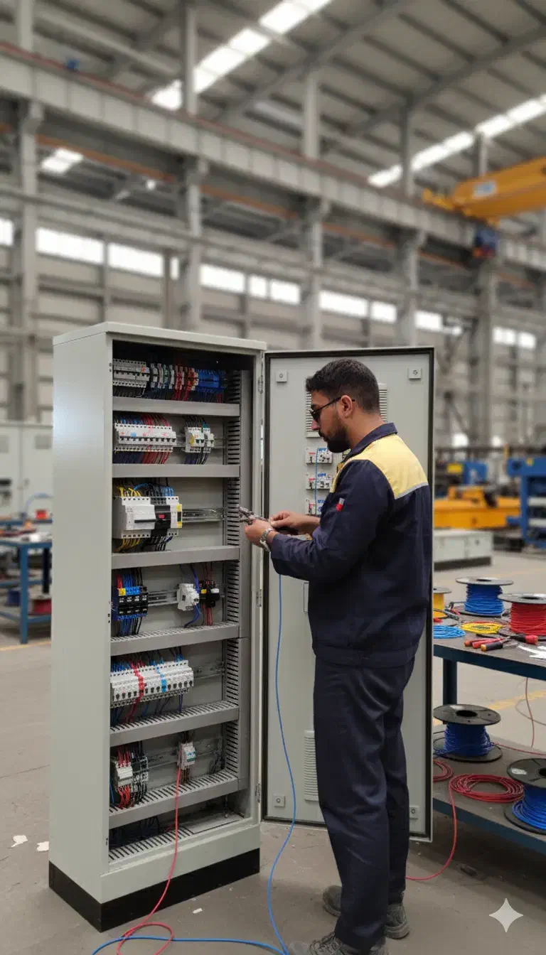 تابلو ساز برق صنعتی سه فاز و تک فاز|خدمات پیشه و مهارت|صحنه, |دیوار