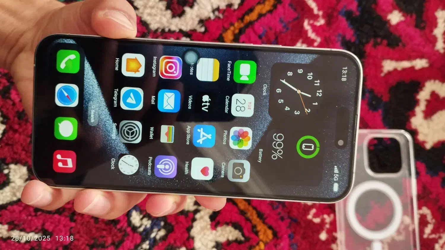 طرح آیفون 15 پرومکس|موبایل|ملکان, |دیوار