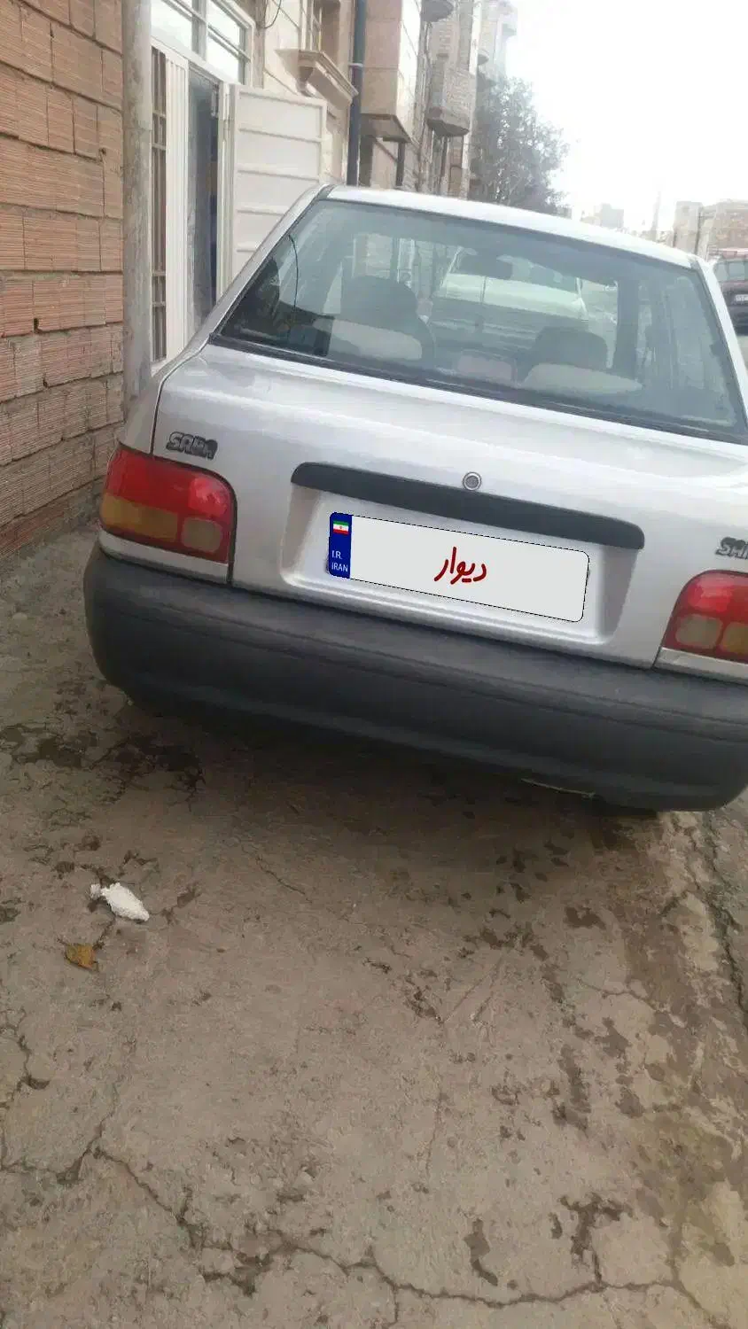 پراید نقره ای کاملا سالم|خودرو سواری و وانت|خوی, |دیوار