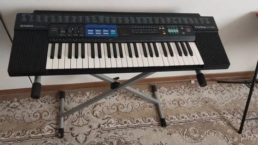 ارگ کاسیو اصل ژاپن ۴۷۰|پیانو، کیبورد، آکاردئون|قزوین, |دیوار