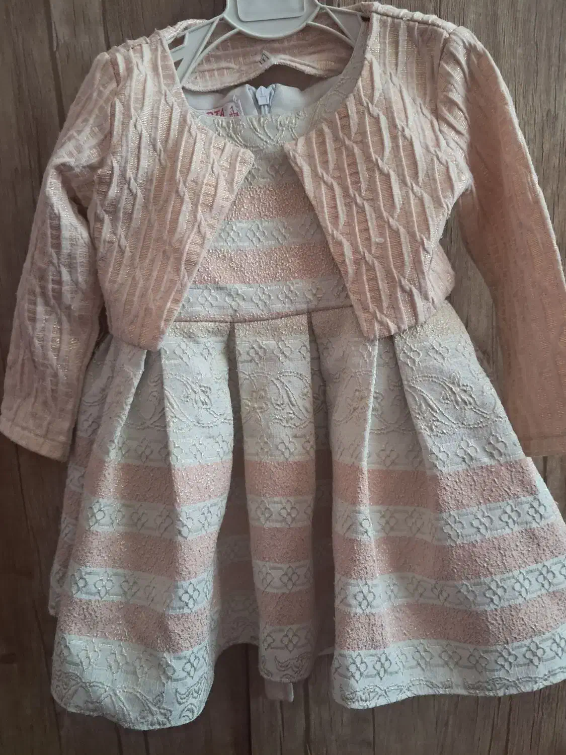 پیراهن زمستانه مجلسی دخترانه با لباس تور ۱۰۰ تومن|کفش و لباس بچه|دورود, |دیوار