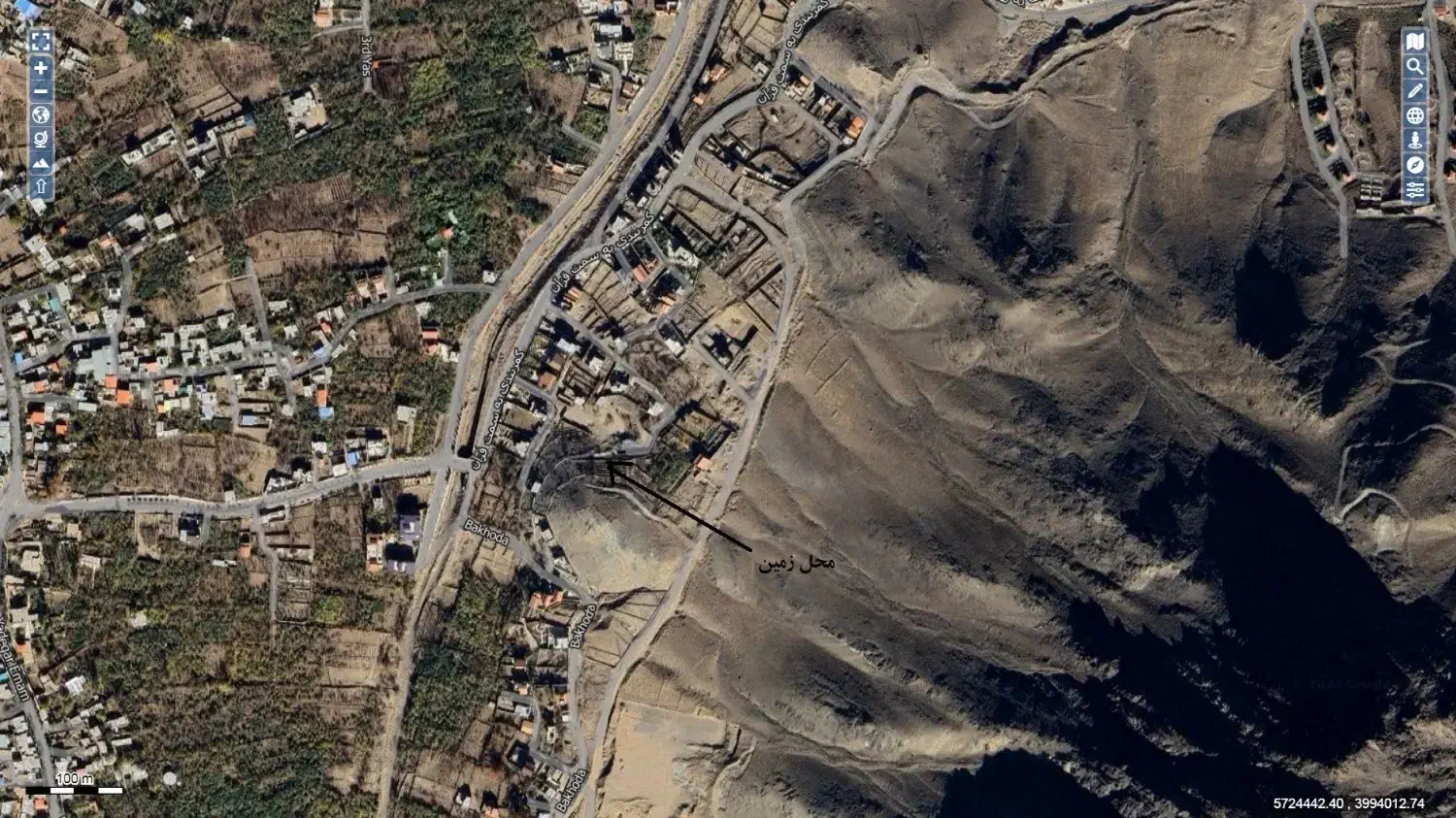 فروش زمین 578متری قمصر|فروش زمین و ملک کلنگی|قمصر, |دیوار