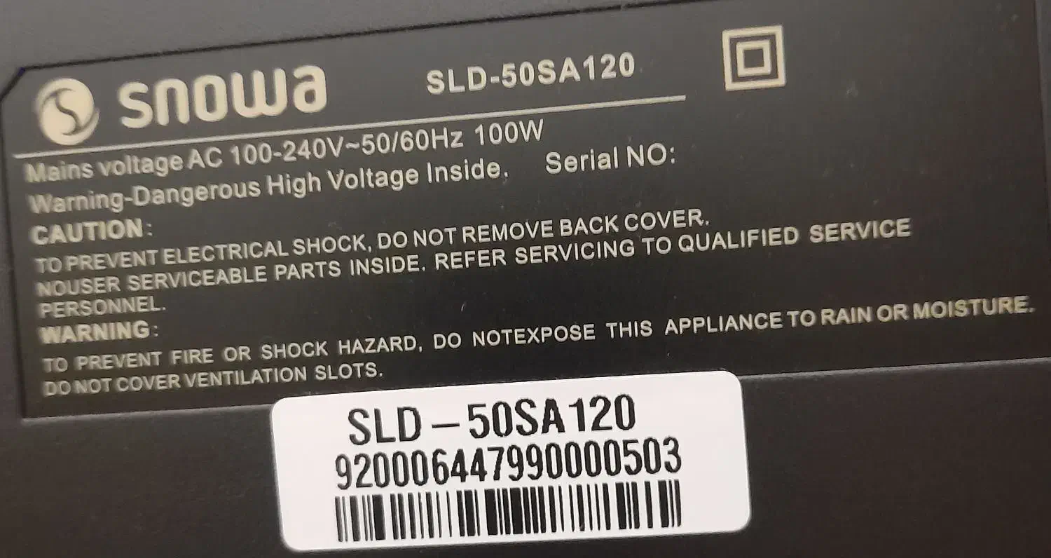 تلویزیون اسنوا فروش فوری|تلویزیون و پروژکتور|رشت, پیرکلاچای|دیوار