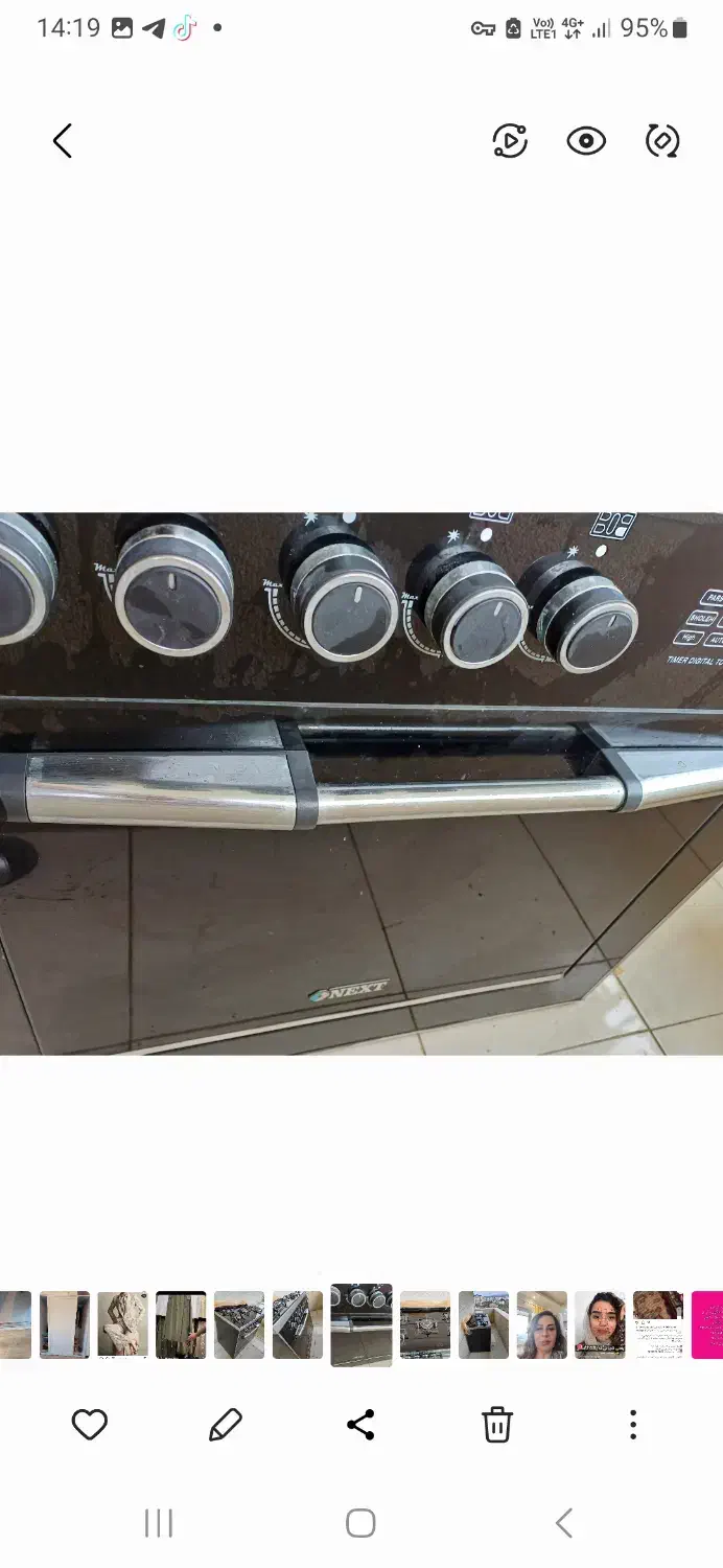 اجاق گاز پنج شعله next|اجاق گاز و لوازم برقی پختوپز|نوشهر, |دیوار