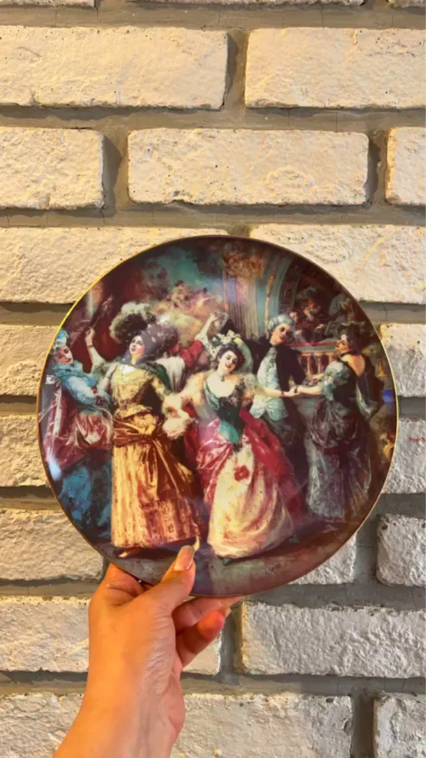 بشقاب های دیوار کوب طرح انگلیسی و فرانسوی|صنایع دستی و سایر لوازم تزئینی|گرگان, |دیوار