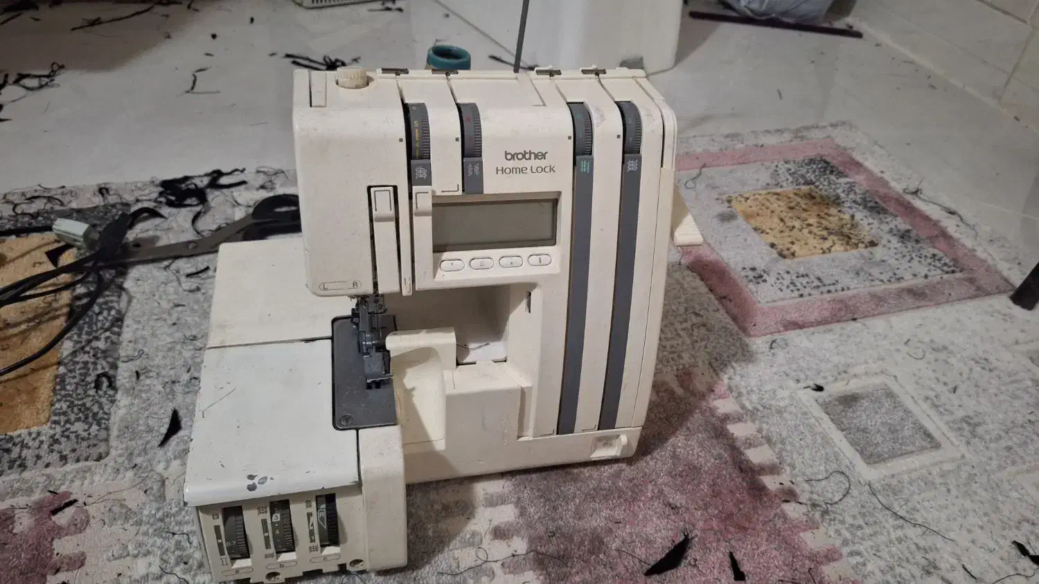 فروش چرخ سر دوز خانگی brother ژاپتی|چرخ خیاطی و ریسندگی|یزد, |دیوار