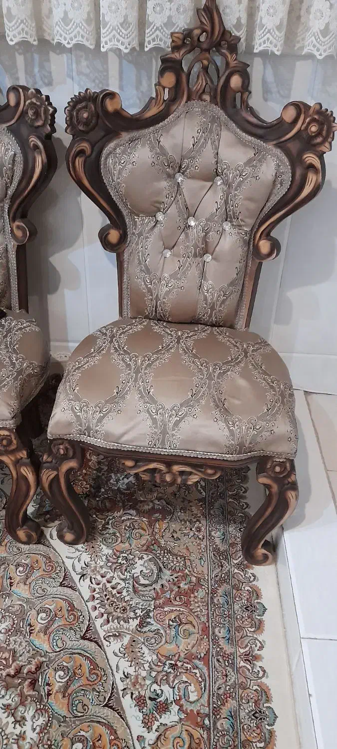 مبل استیل نه نفره|مبلمان خانگی و میز عسلی|قم, شهر قائم|دیوار