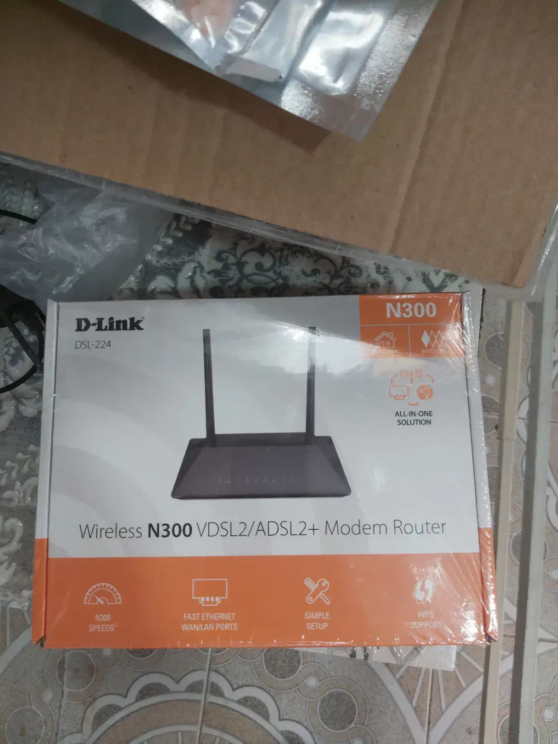 مودم وای فای WI-FI دی لینک N300 پلمپ|مودم و تجهیزات شبکه|اصفهان, کوی میلاد|دیوار