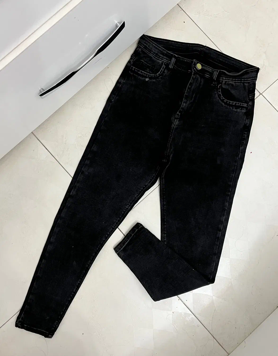 شلوار جین لی زنانه کاملا نو نو سایز ۴۰ جین کشی|لباس|قم, بلوار امین و ساحلی|دیوار