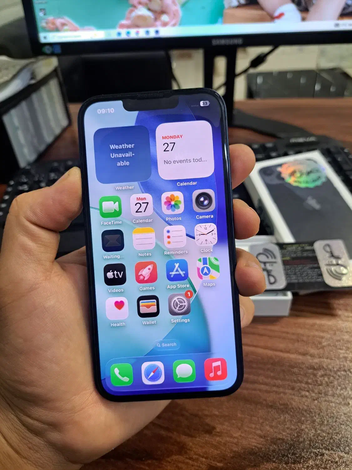 آیفون ۱۳نو باگارنتی۱۳ماه|موبایل|زنجان, |دیوار