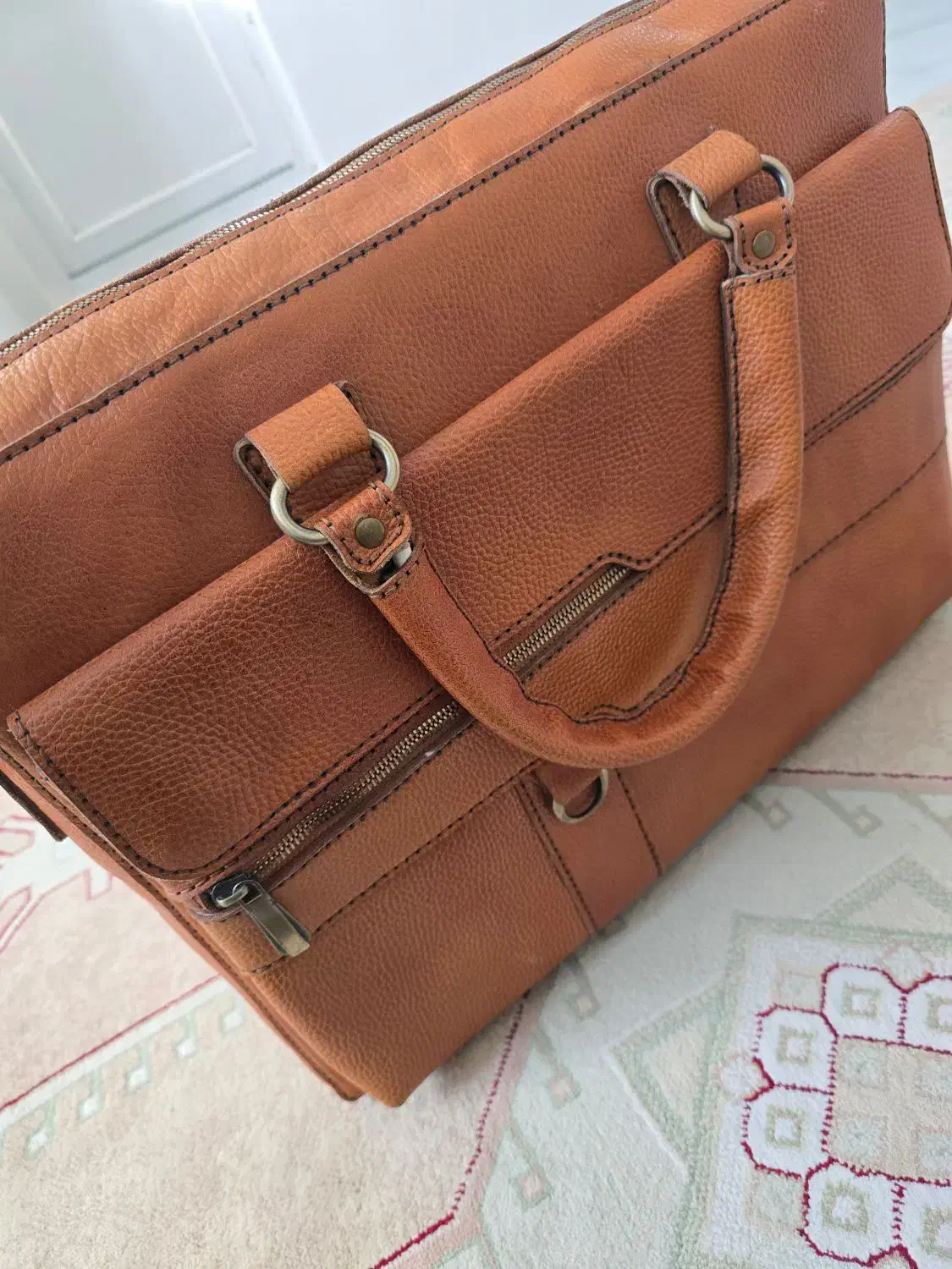 کیف دیپلمات و دوشی  چرم دست دوز|کیف، کفش، کمربند|فردیس, منظریه|دیوار