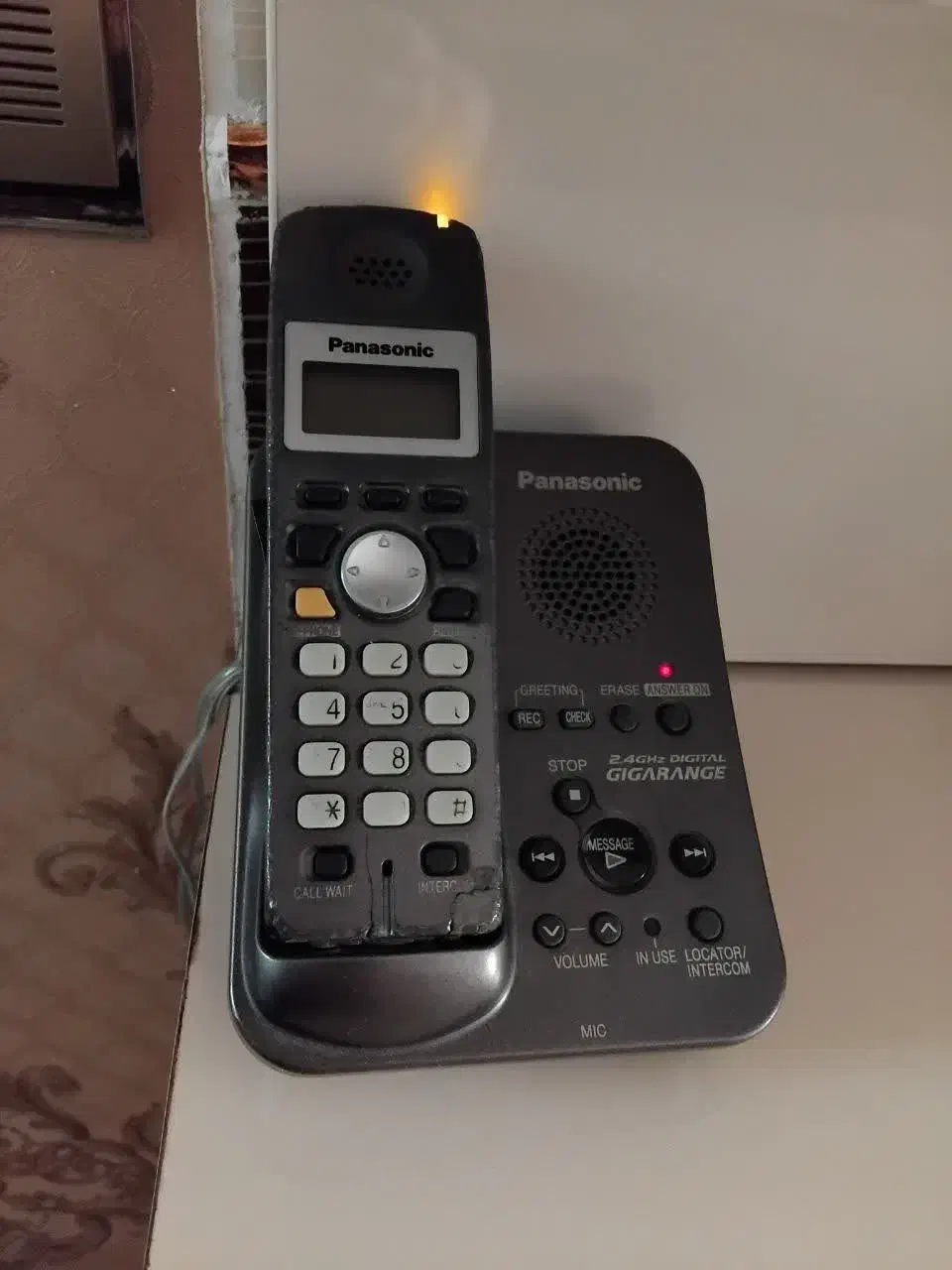 گوشی بیسیم پاناسونیک اصل|تلفن رومیزی|شهریار, شهرک مصطفی خمینی|دیوار