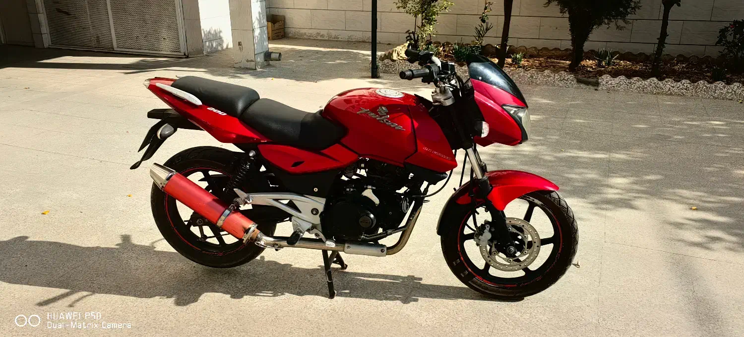 فروش موتور پالس ۲۰۰|موتورسیکلت|شیراز, شهرک فرزانگان|دیوار