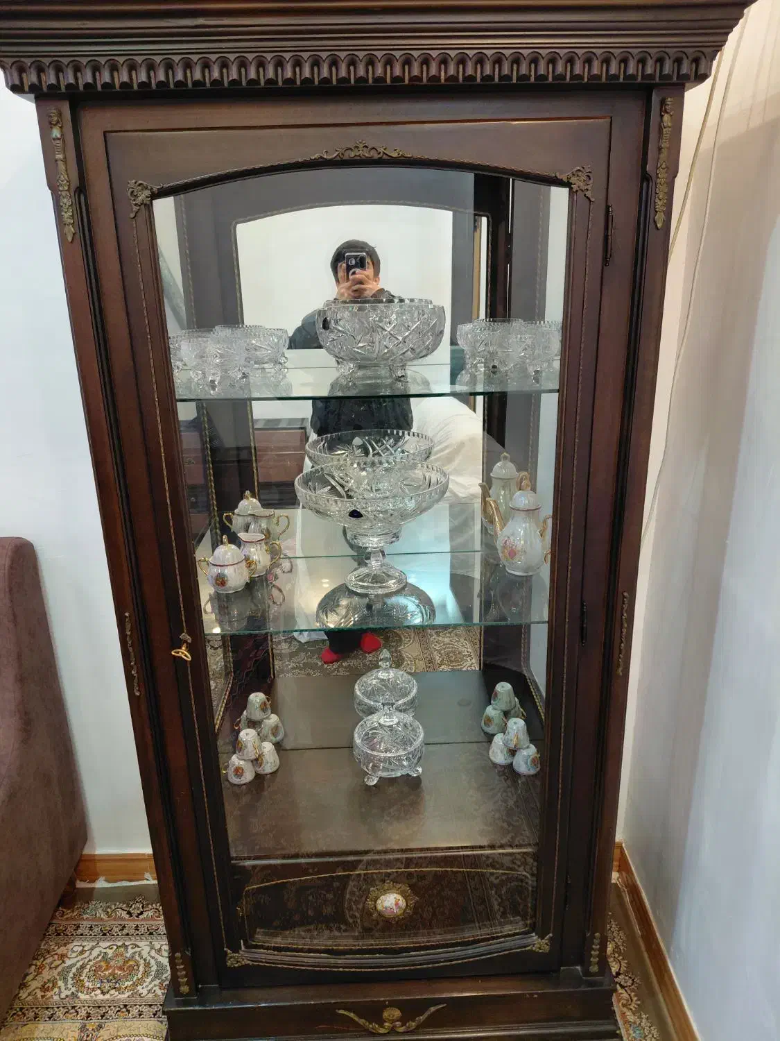 ویترین چوبی|بوفه، ویترین، کنسول|قرچک, مهدیه|دیوار