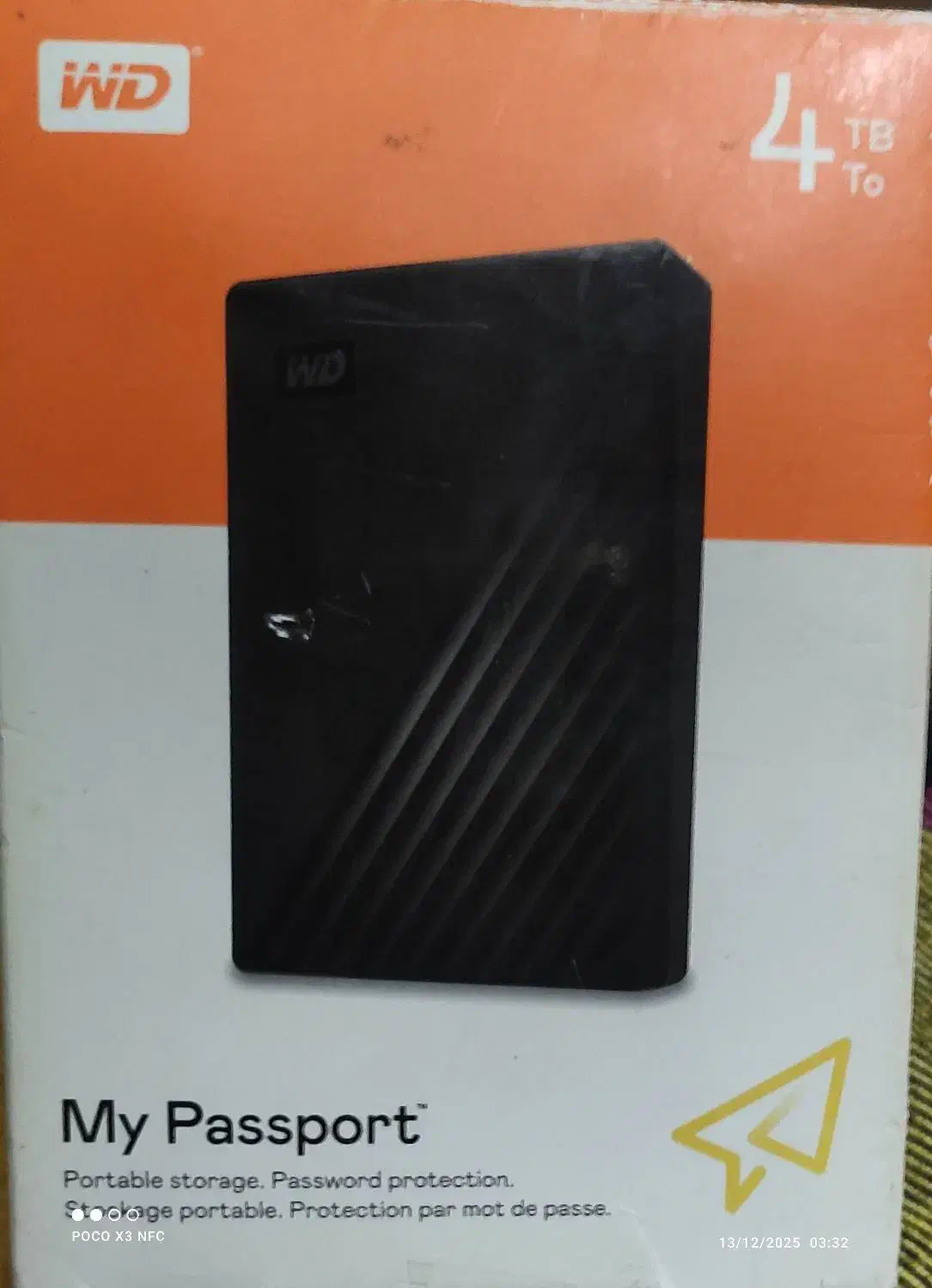 هارد اکسترنال مای پاسپورت  وسترن|قطعات و لوازم جانبی رایانه|تهران, افسریه شمالی|دیوار