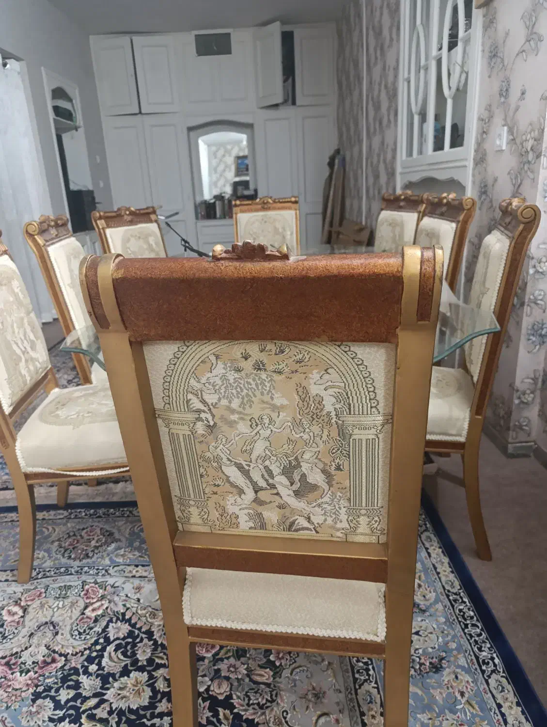 یکدست مبل و میز ناهارخوری ‌در حد نو|مبلمان خانگی و میز عسلی|اصفهان, سرتاوه|دیوار