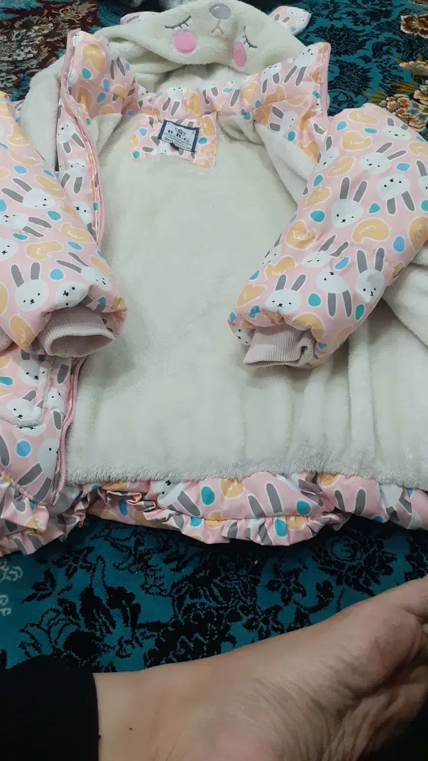 کاپشن دخترانه طرح خرگوشی|لباس|پاکدشت, پاکدشت (مامازند)|دیوار