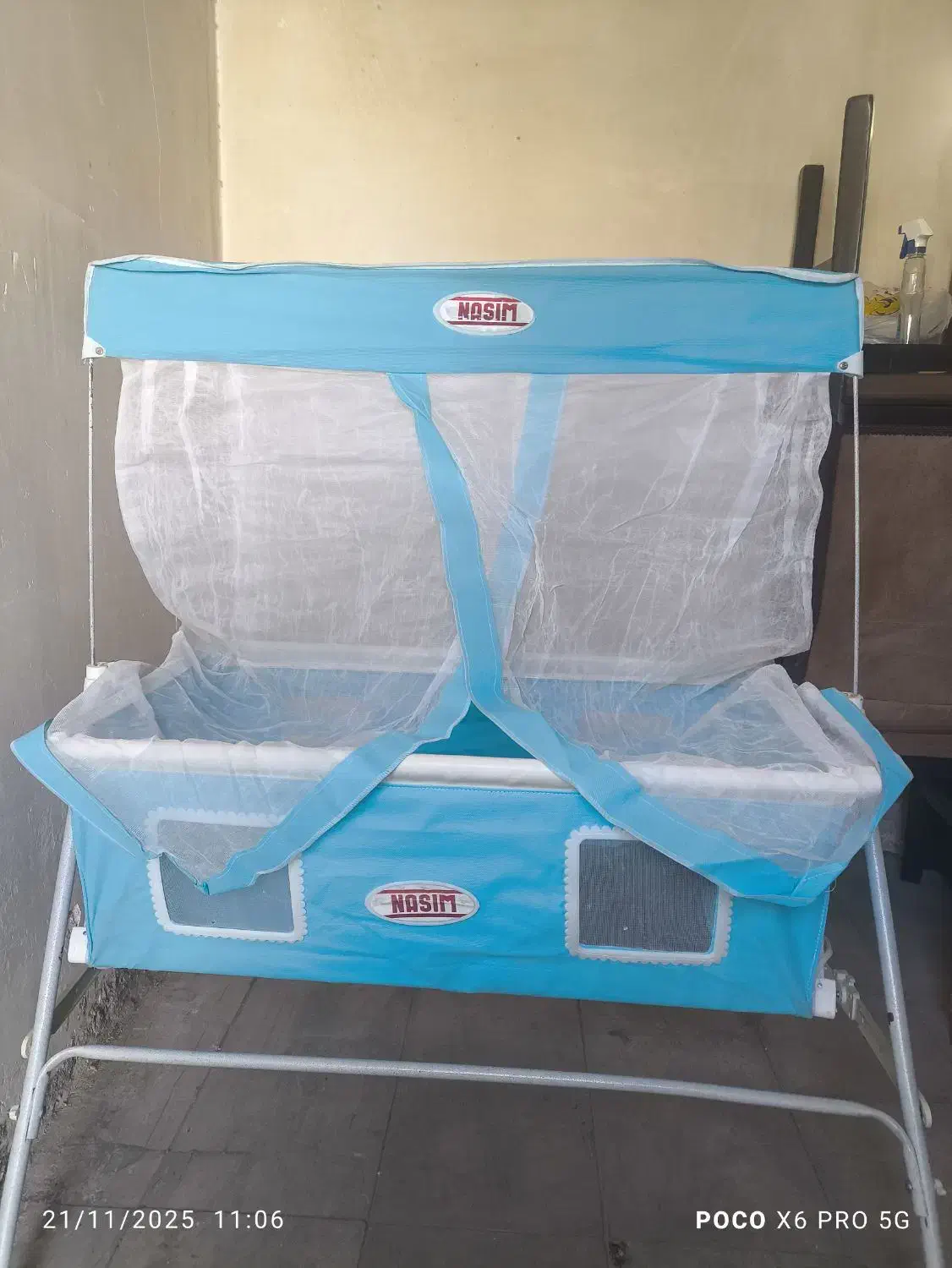 گهواره تاشو|اسباب و اثاث بچه|فسا, |دیوار