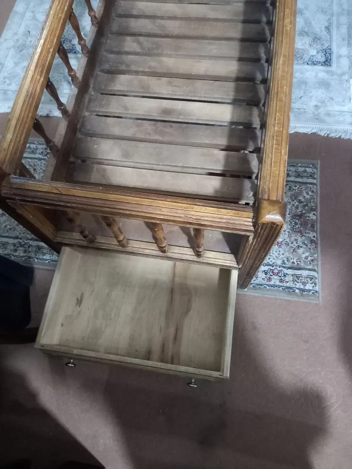 تخت چوبی بچه|تخت و صندلی بچه|ماکو, |دیوار