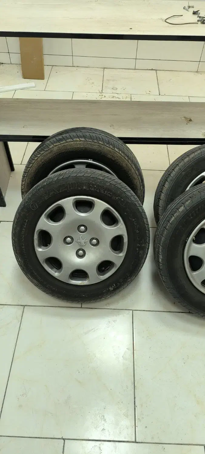 ۴ حلقه لاستیک ۱۴|قطعات یدکی و لوازم جانبی|پرند, فاز ۶|دیوار