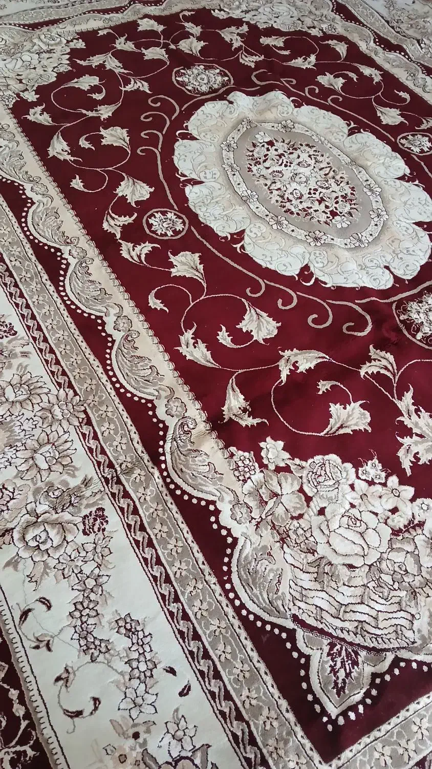 فرش ۱۲ متری|فرش|میانه, |دیوار