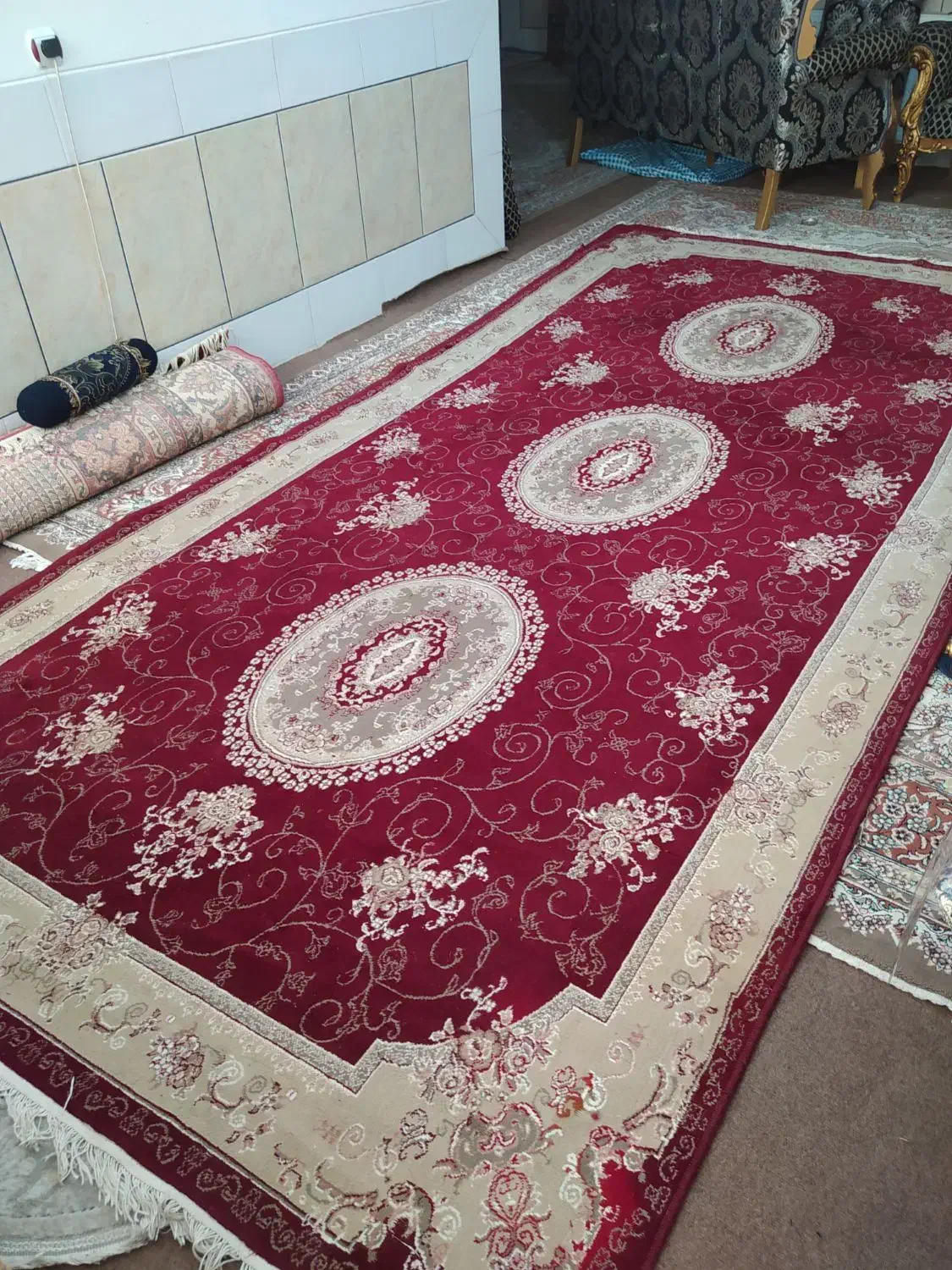 فرش ماشینی 2در 4 متر|فرش|فولادشهر, B1|دیوار