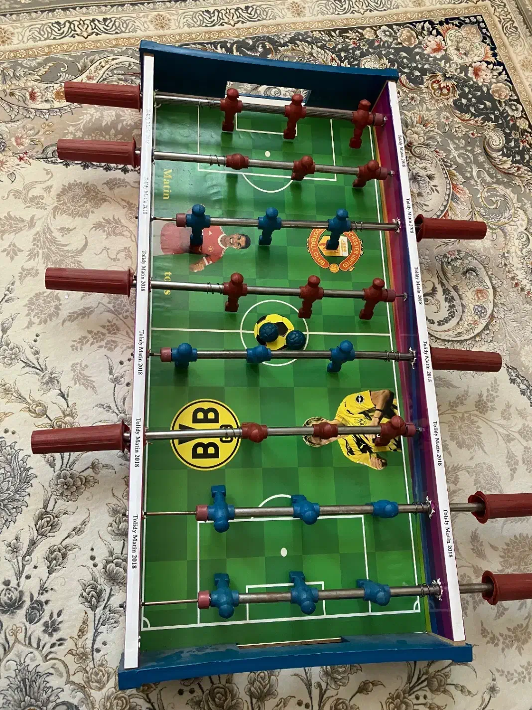 فوتبال دستی سالم در حد نو دوبار استفاده شده|اسباب‌‌بازی|پردیس, فاز ۲|دیوار