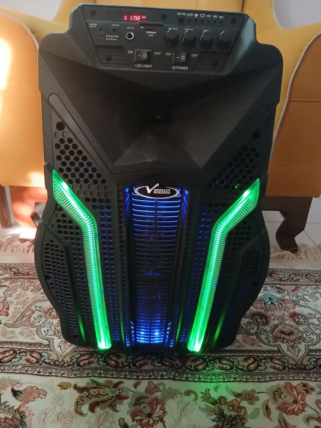 اسپیکر وانمکس|پخش‌کننده همراه|رشت, معلم|دیوار