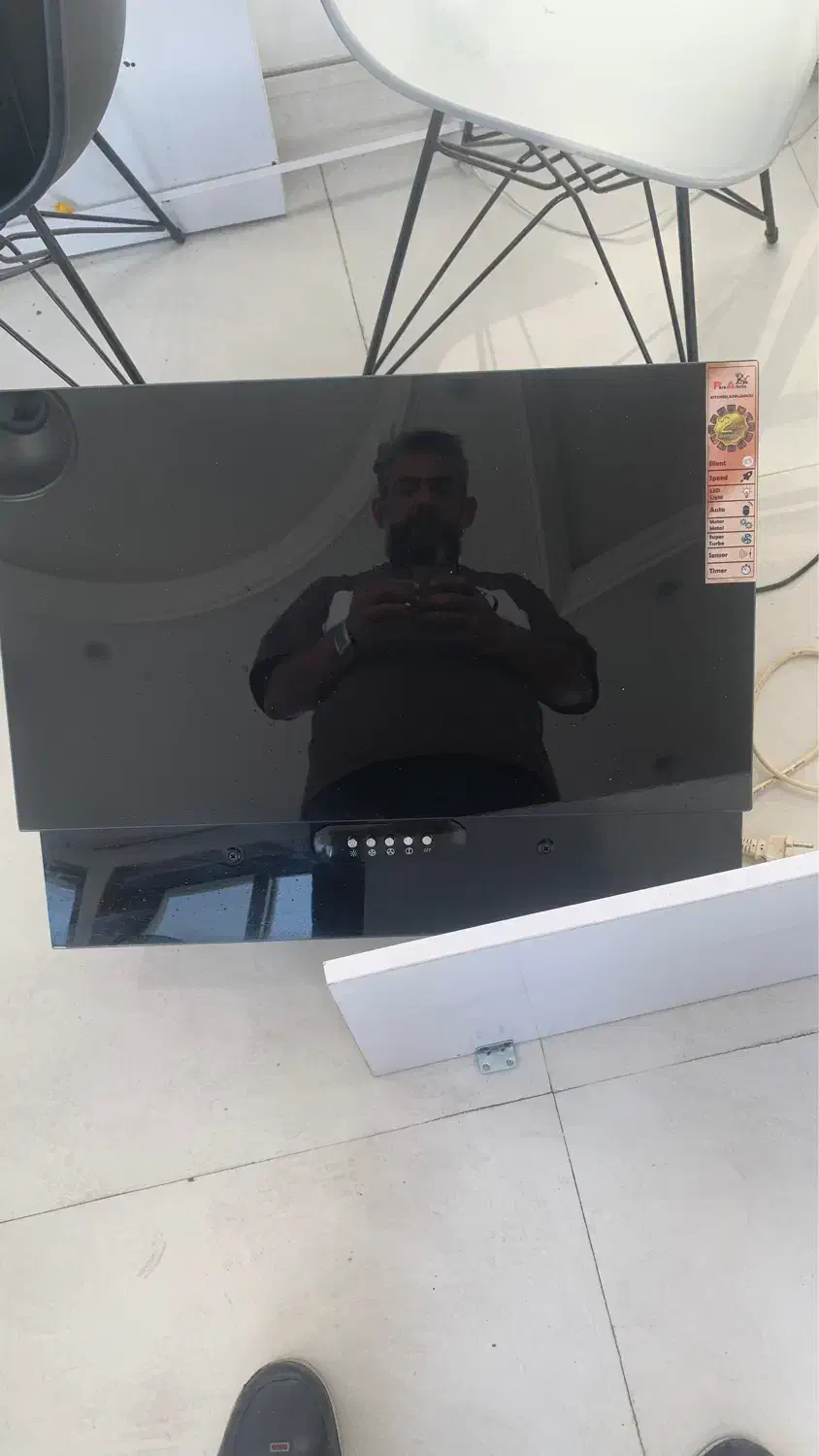 هود آشپز خانه شیشه سکوریت|هود|دامغان, |دیوار