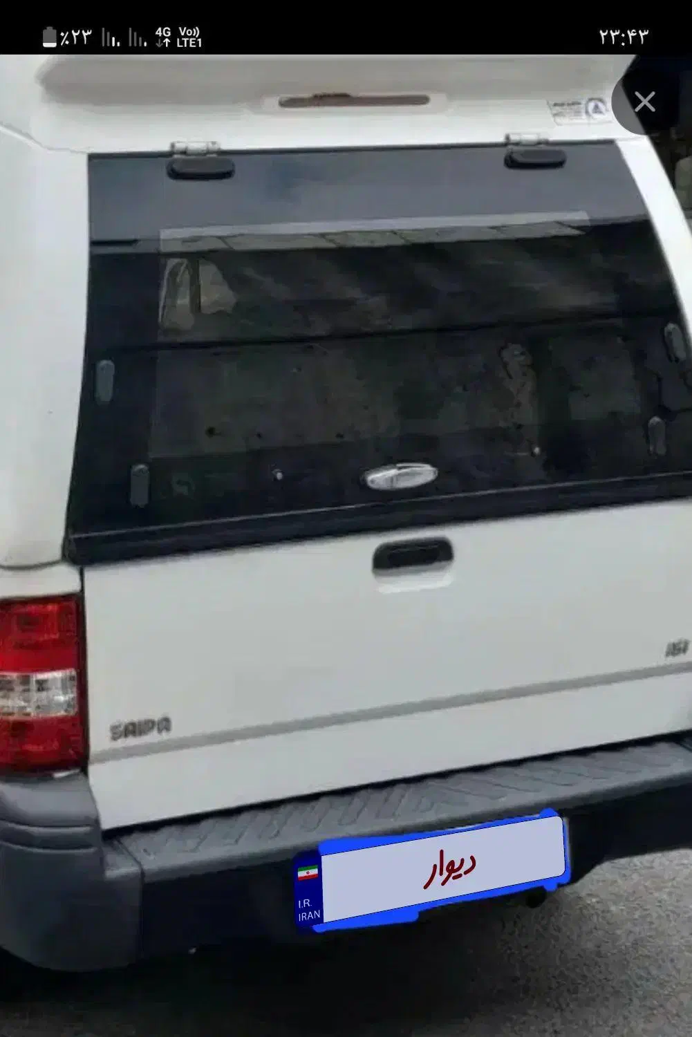 پراید وانت ۴۰۱ دوگانه شرکت با کانوپی و لاینر|خودرو سواری و وانت|پایین هولار, |دیوار