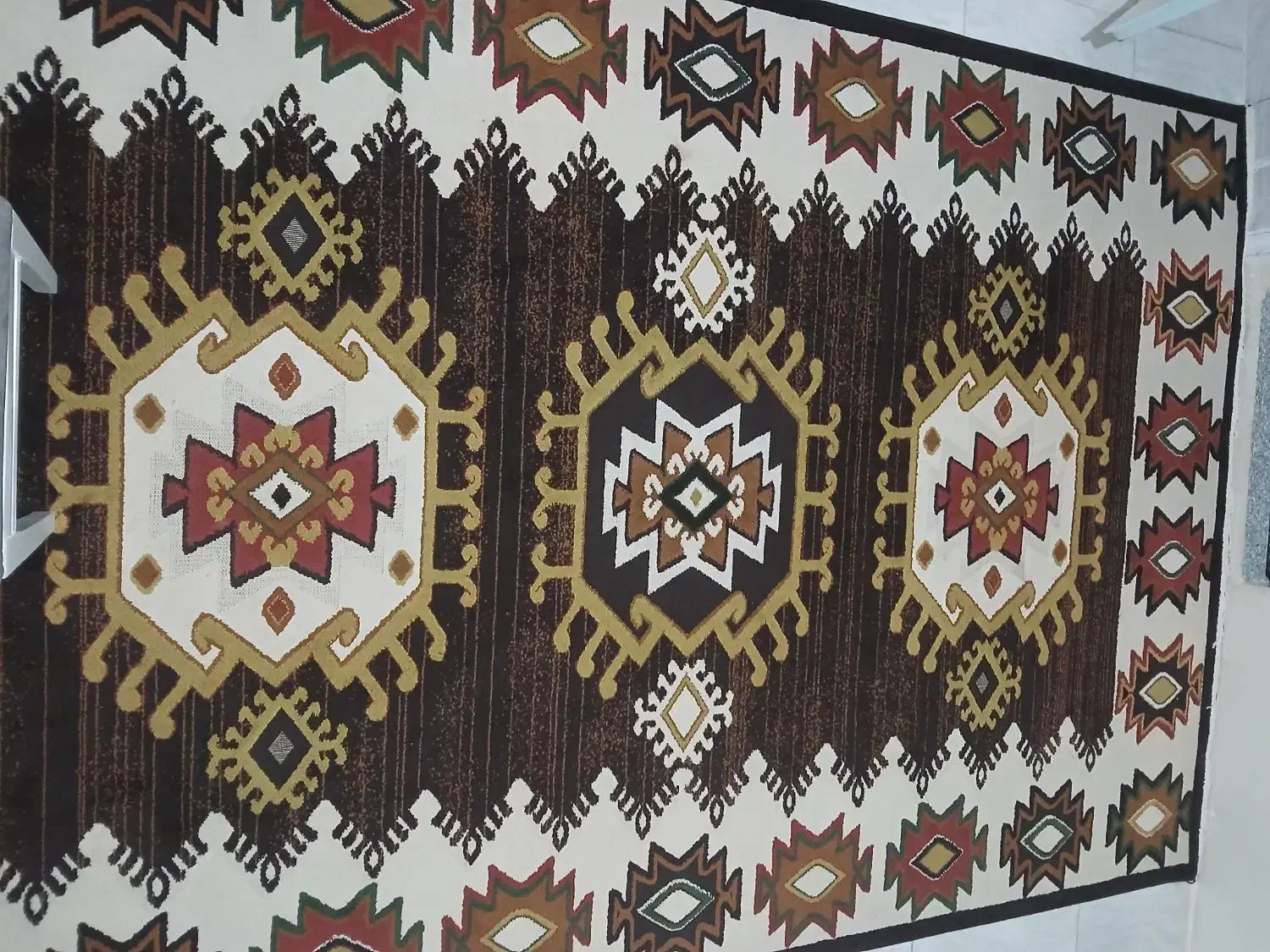 گلیم فرش شیش متری در حد نو|گلیم، جاجیم، گبه|سنقر, |دیوار