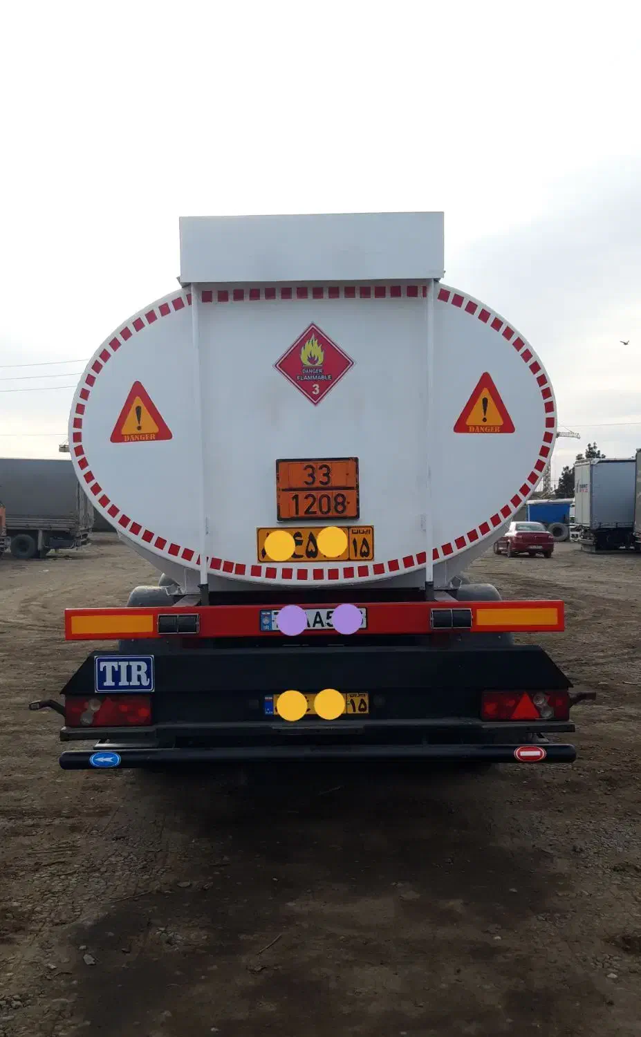 تانکر چهار مواد سه محور|خودرو سنگین|صوفیان, |دیوار