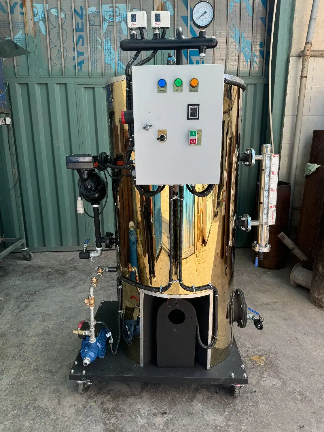 دیگ بخار ۱۰ اسب خشکشویی|ماشینآلات صنعتی|پاکدشت, خاتون آباد|دیوار