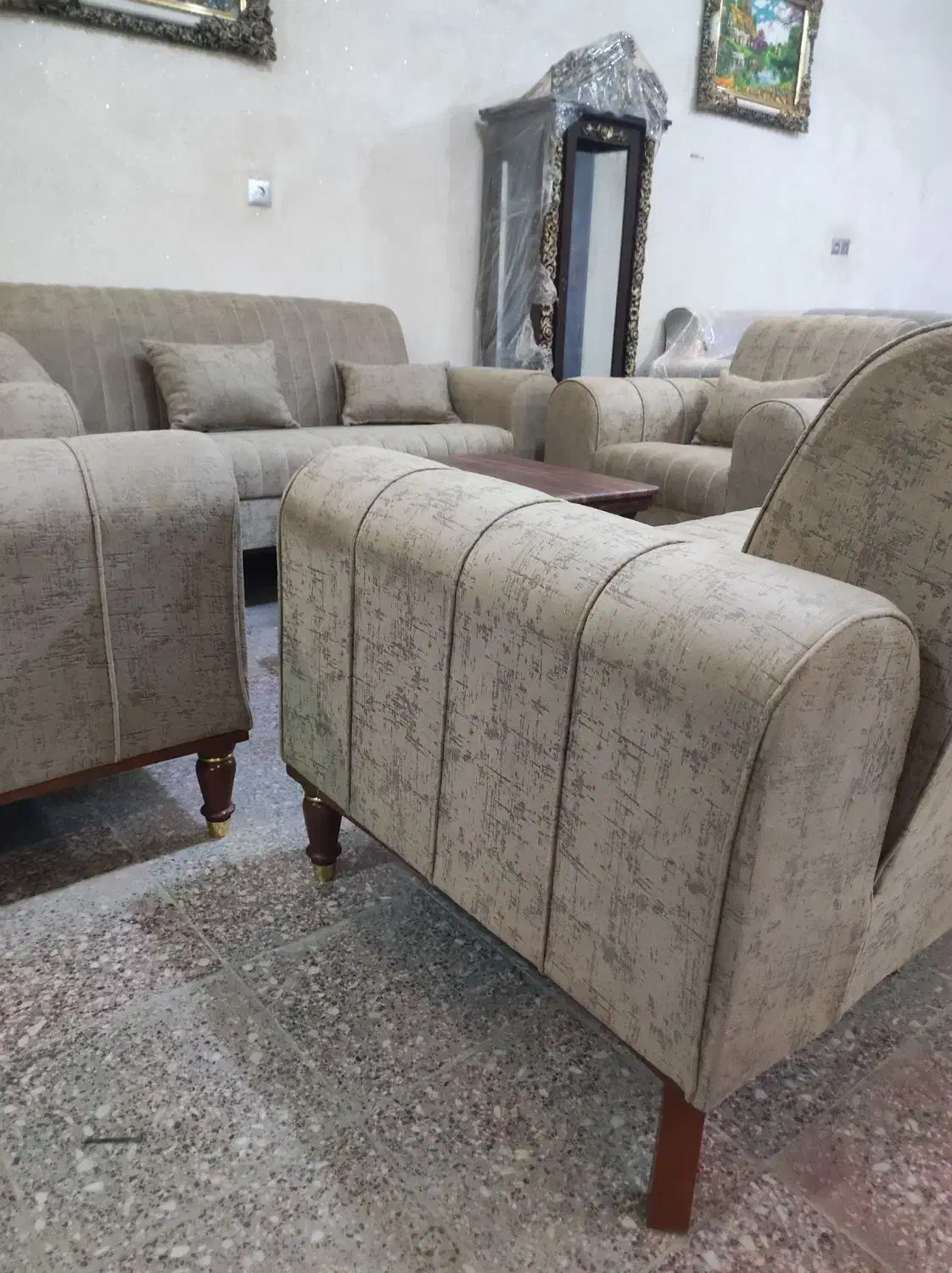 مبل مدل میتو ۷نفره راحتی(هدیه جلومبلی)|مبلمان خانگی و میز عسلی|یزد, |دیوار