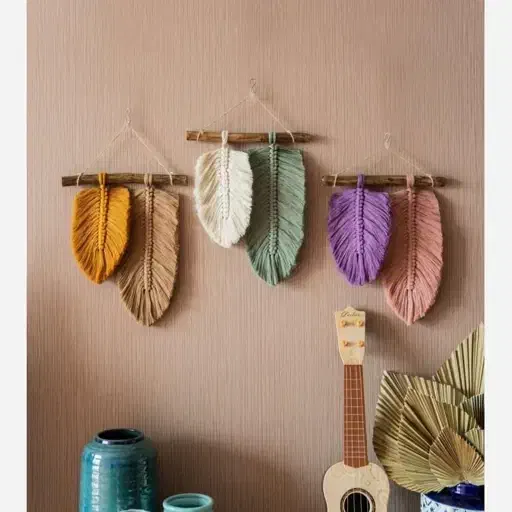 مکرونه فانتزی|صنایع دستی و سایر لوازم تزئینی|باوی, |دیوار