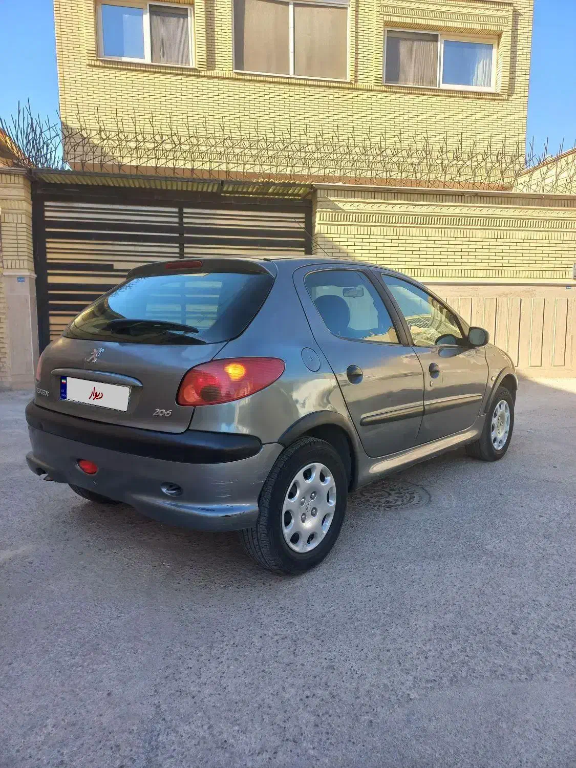 فروش ۲۰۶ تیپ ۲ مدل ۸۹|خودرو سواری و وانت|آباده, |دیوار