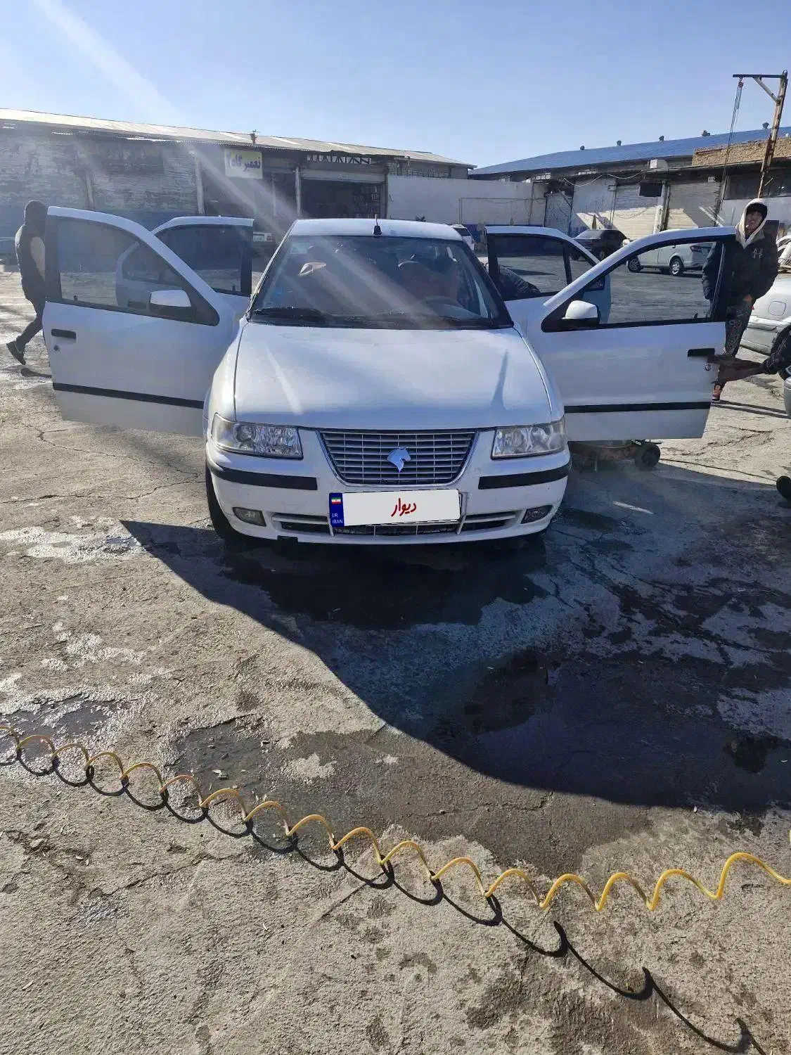 سمند مدل ۸۸ بی رنگ|خودرو سواری و وانت|رباط‌کریم, نصیرشهر|دیوار