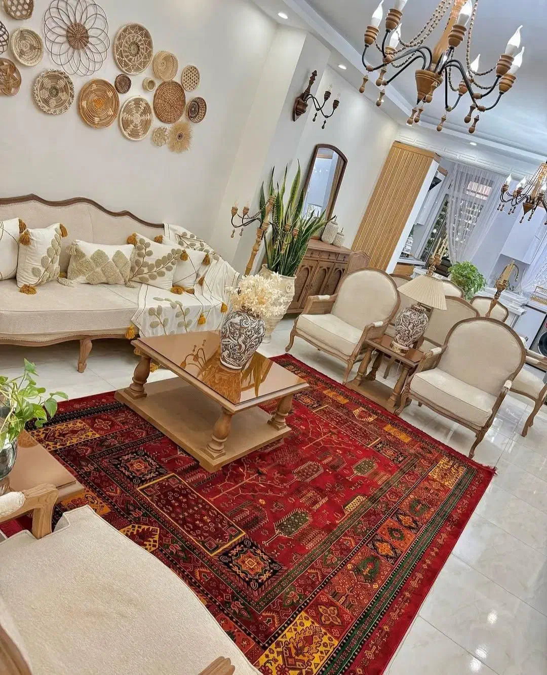 فرش ماشینی 12اهورا+هنری جاودانه|فرش|بوشهر, |دیوار