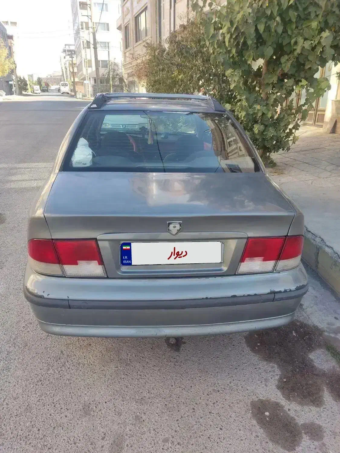 سمند 87دوگانه کارخانه|خودرو سواری و وانت|سنقر, |دیوار