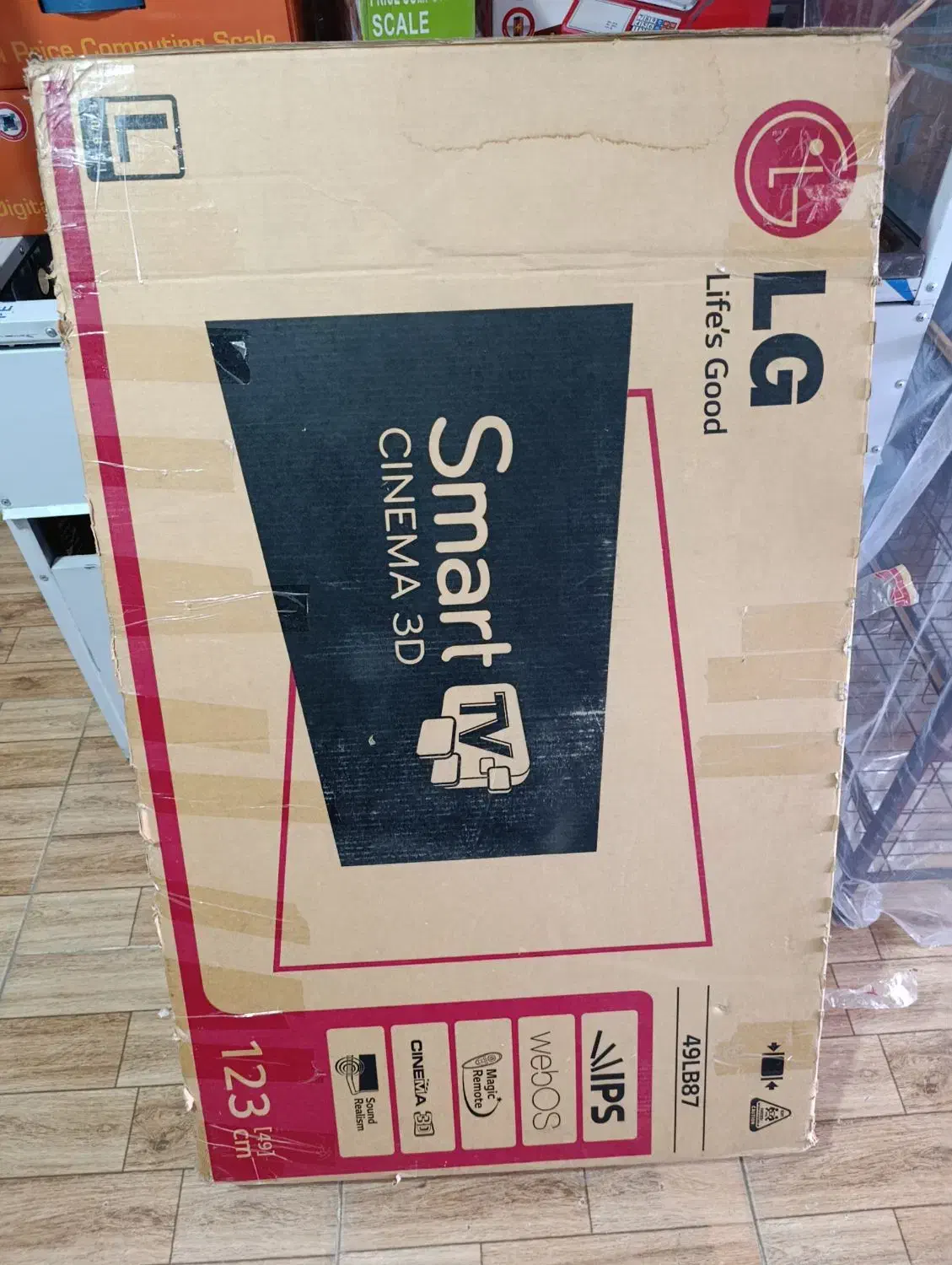 کارتون تلوزیون LG|تلویزیون و پروژکتور|کرمانشاه, |دیوار