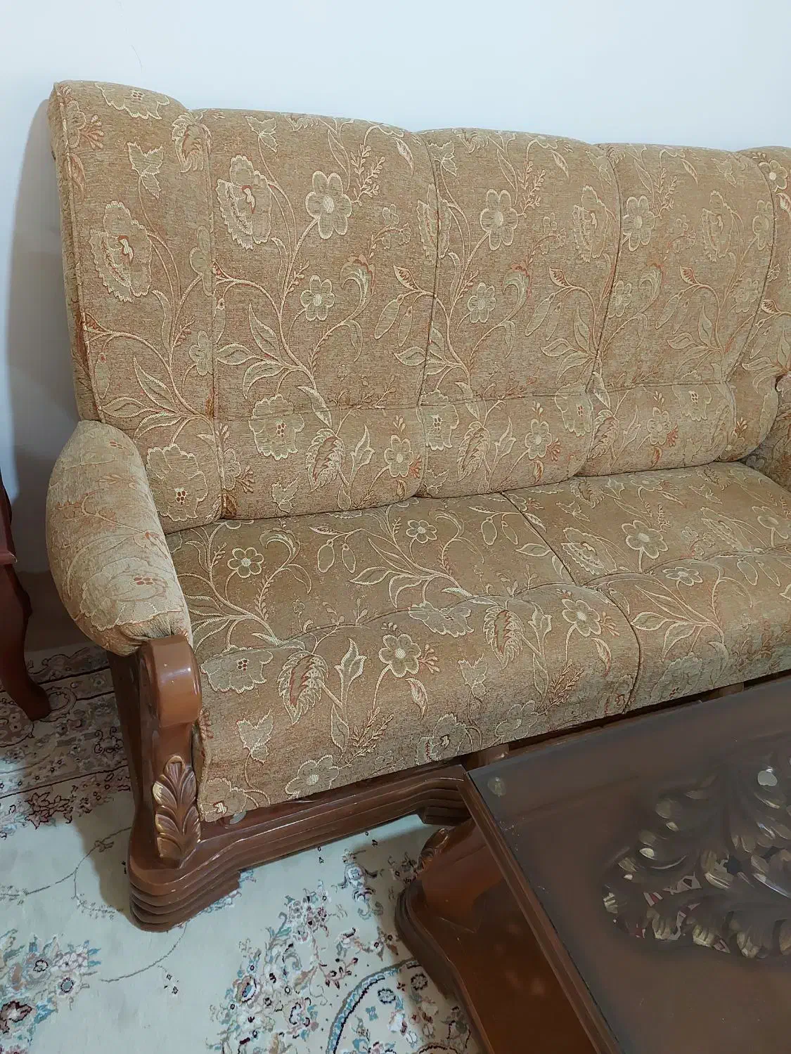 مبل راحتی|مبلمان خانگی و میز عسلی|خلخال, |دیوار