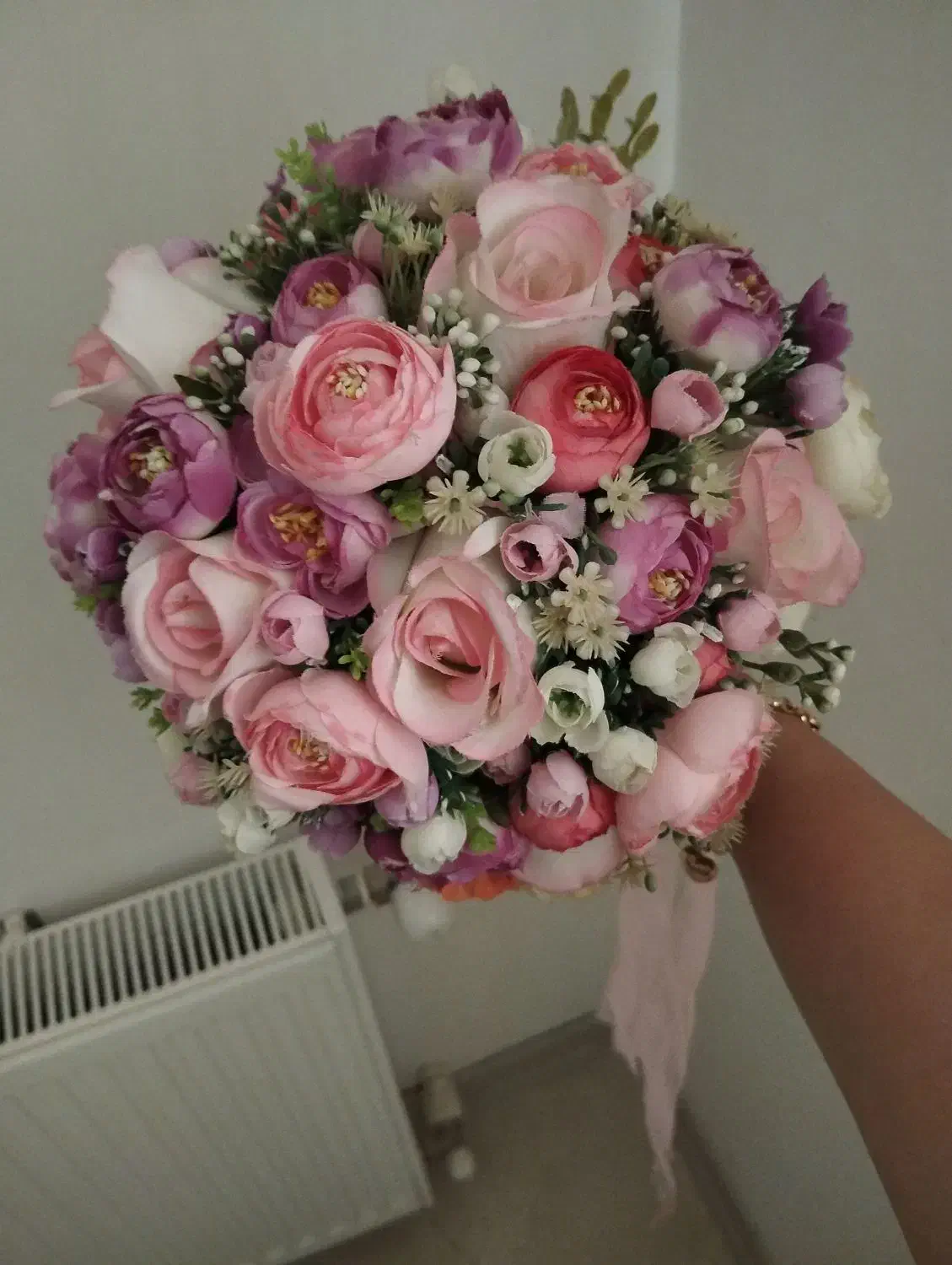 دسته گل عروس نو|گل مصنوعی|اسلام‌شهر, شهرک الهیه|دیوار