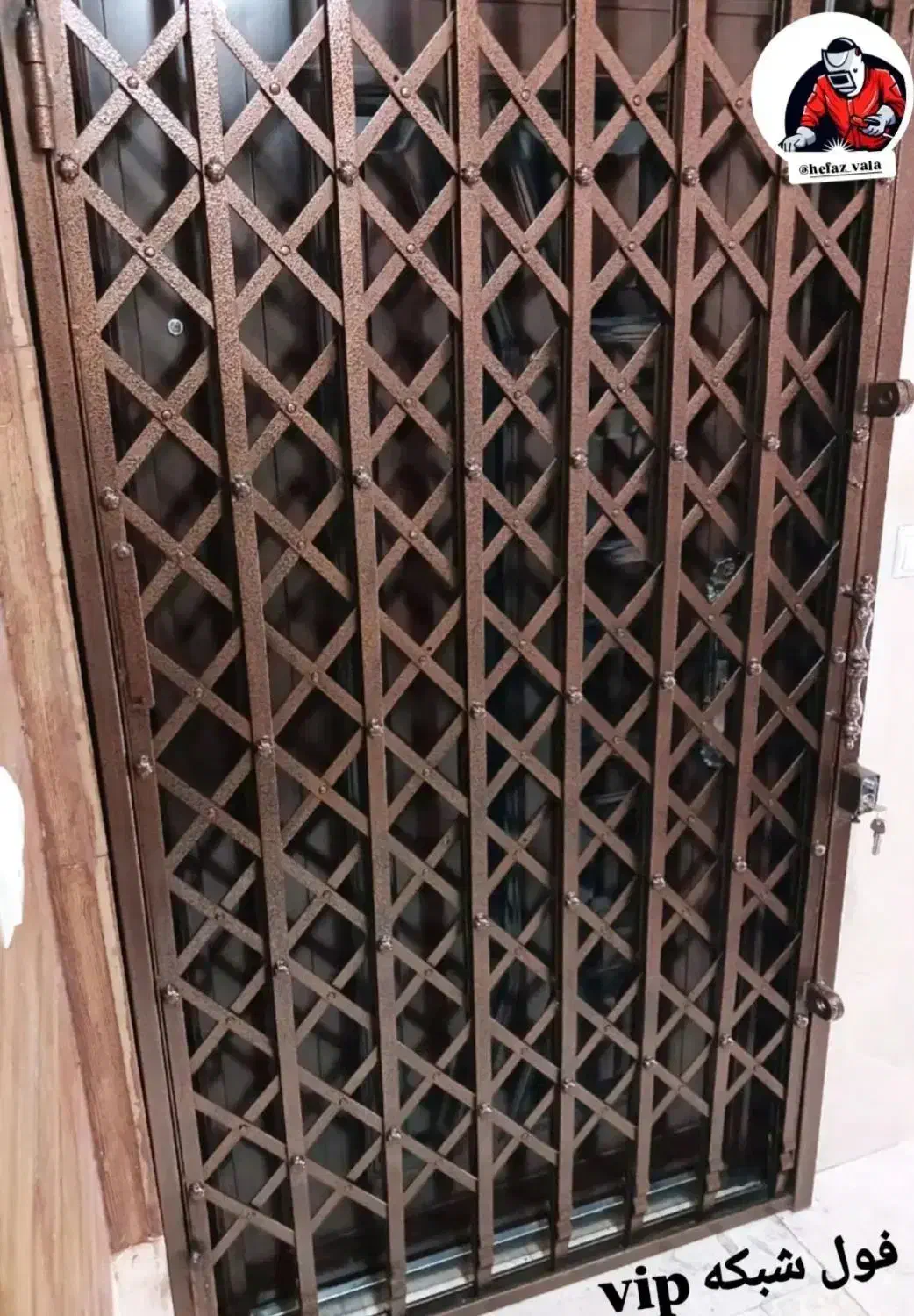 درب آکاردئونی/حفاظ/محافظ درب تک/پنجره/سرقت ممنوع|مصالح و تجهیزات ساختمان|تهران, تهرانپارس غربی|دیوار