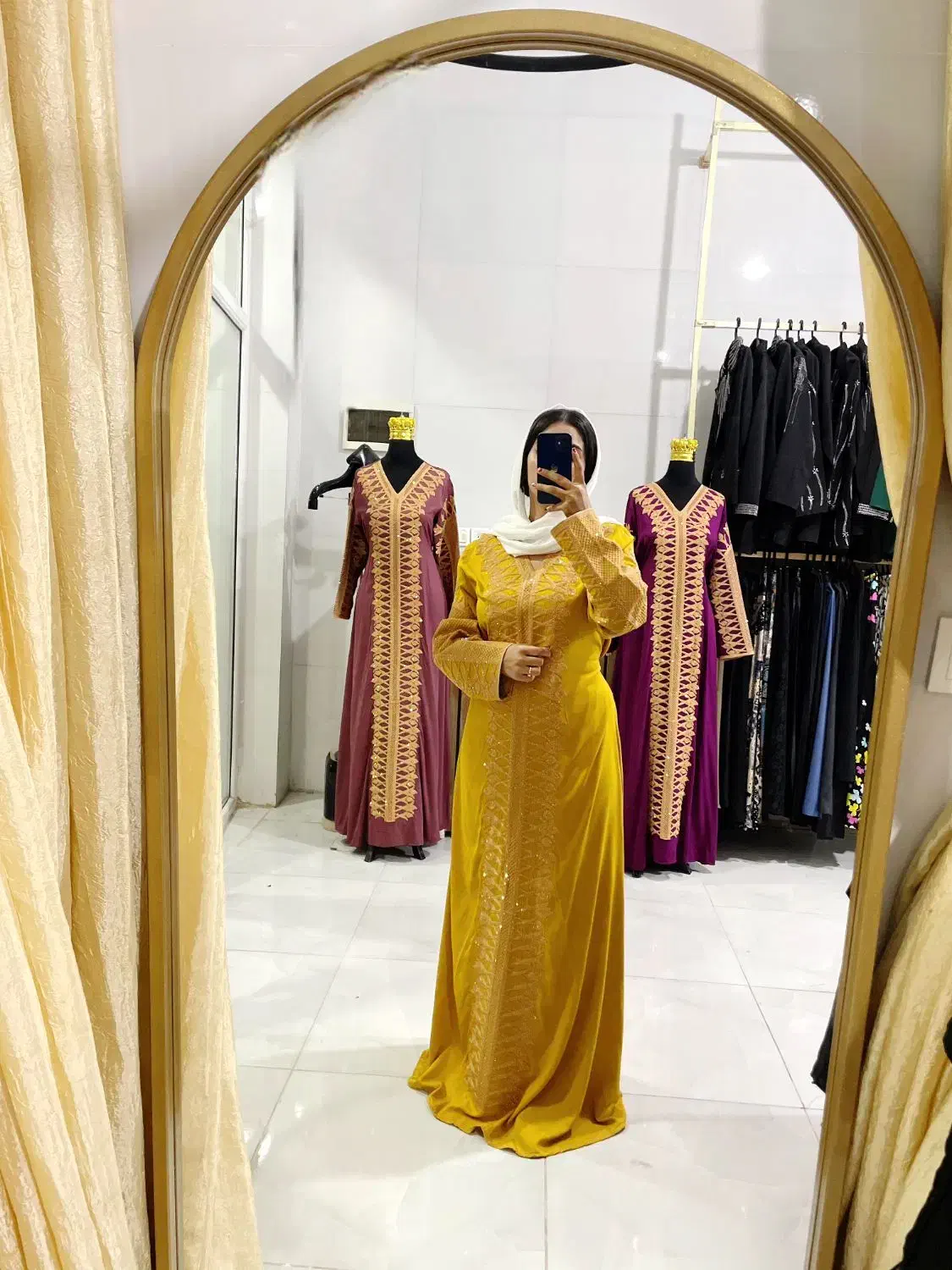 ماکسی نخی اب طلا|لباس|بوشهر, |دیوار