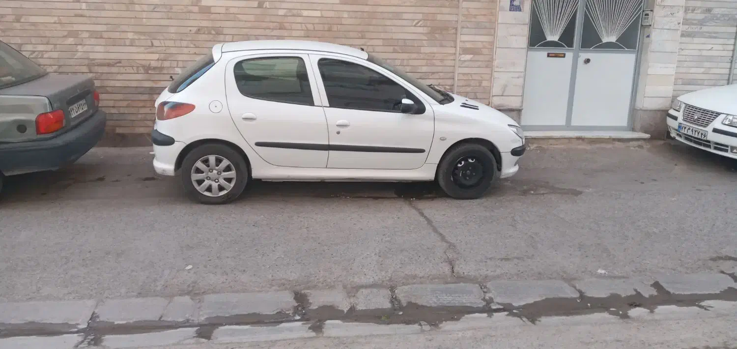 ۲۰۶ تیپ ۵ مدل۹۶ اتاق تعویض|خودرو سواری و وانت|سبزوار, ولیعصر (نجار آباد)|دیوار