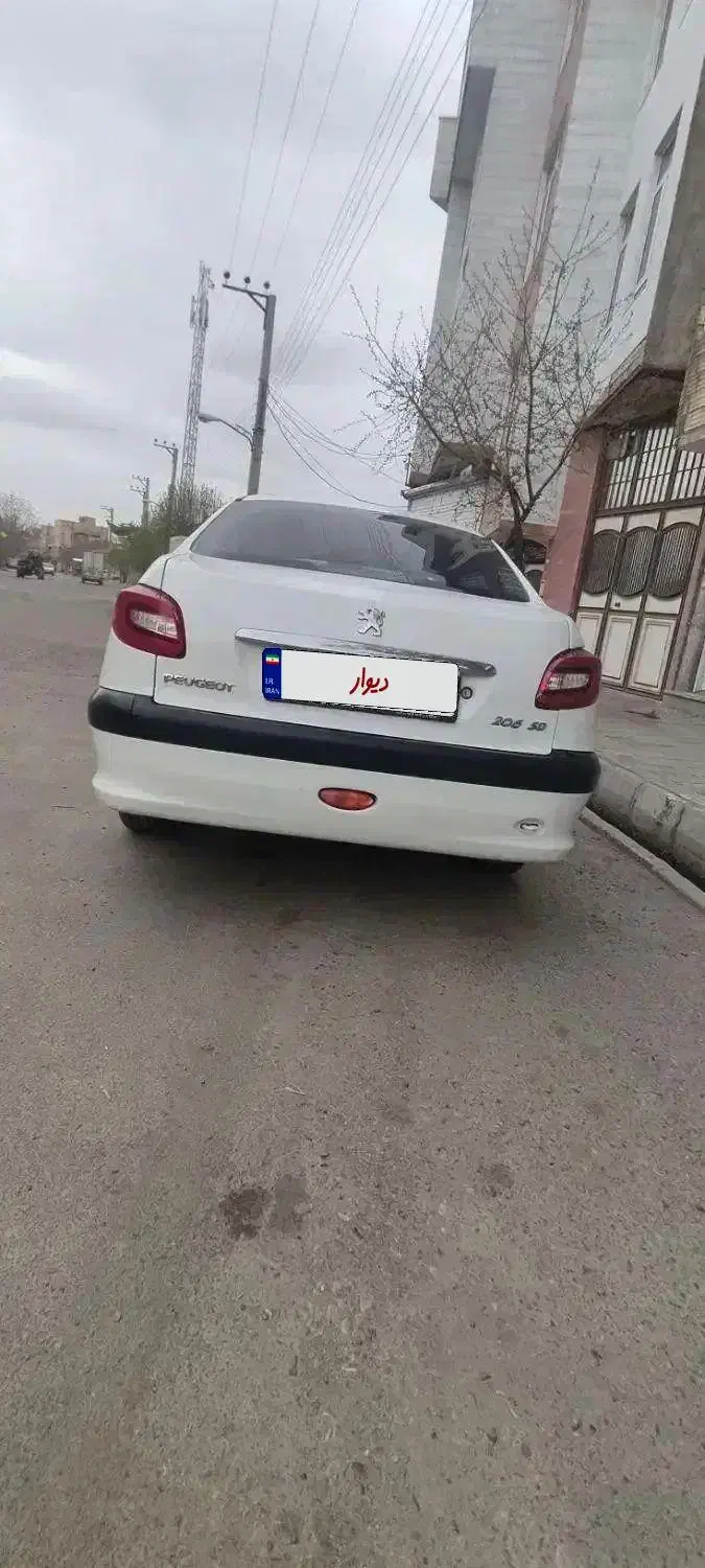 206v20|خودرو سواری و وانت|میاندوآب, |دیوار