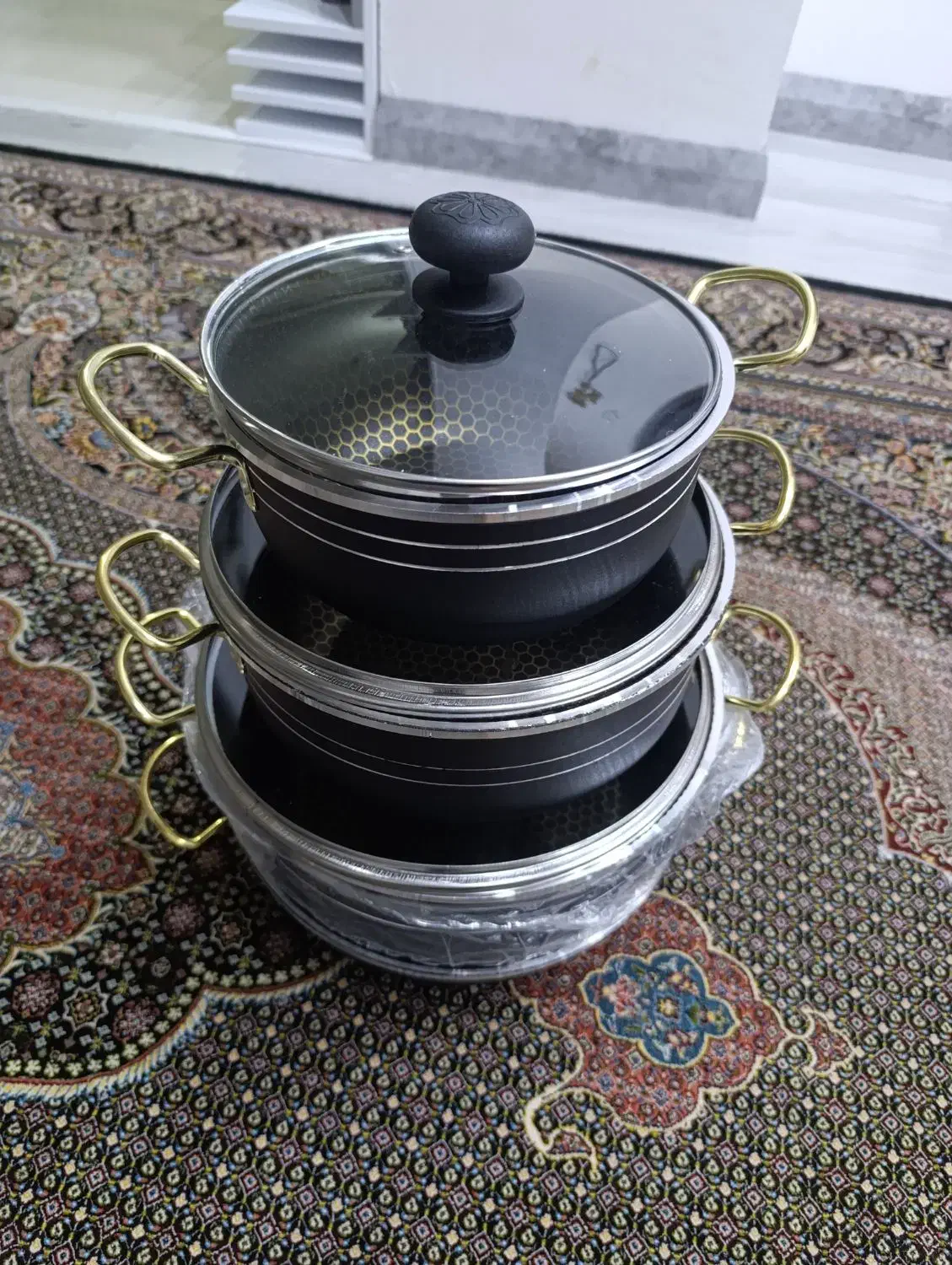 سرویس تفلون زنبوری|ظروف پختوپز|اردبیل, |دیوار