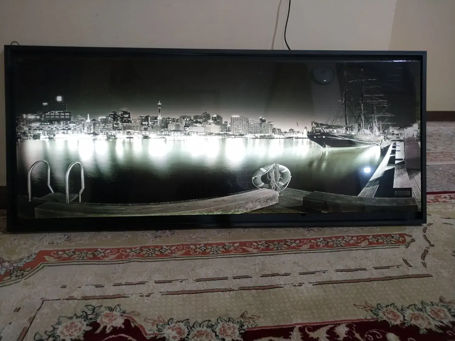 تابلو چراغ دار زیبا|تابلو، نقاشی، عکس|اهواز, شهرک نفت|دیوار