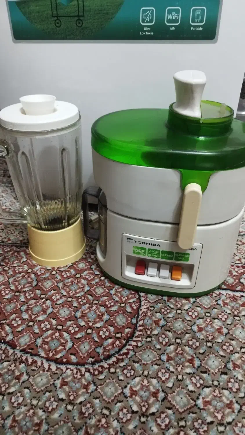 آب میوه گیری مخلوط کن توشیبا اصل ژاپن|آبمیوهگیر و آبمرکباتگیر|تهران, فلاح|دیوار