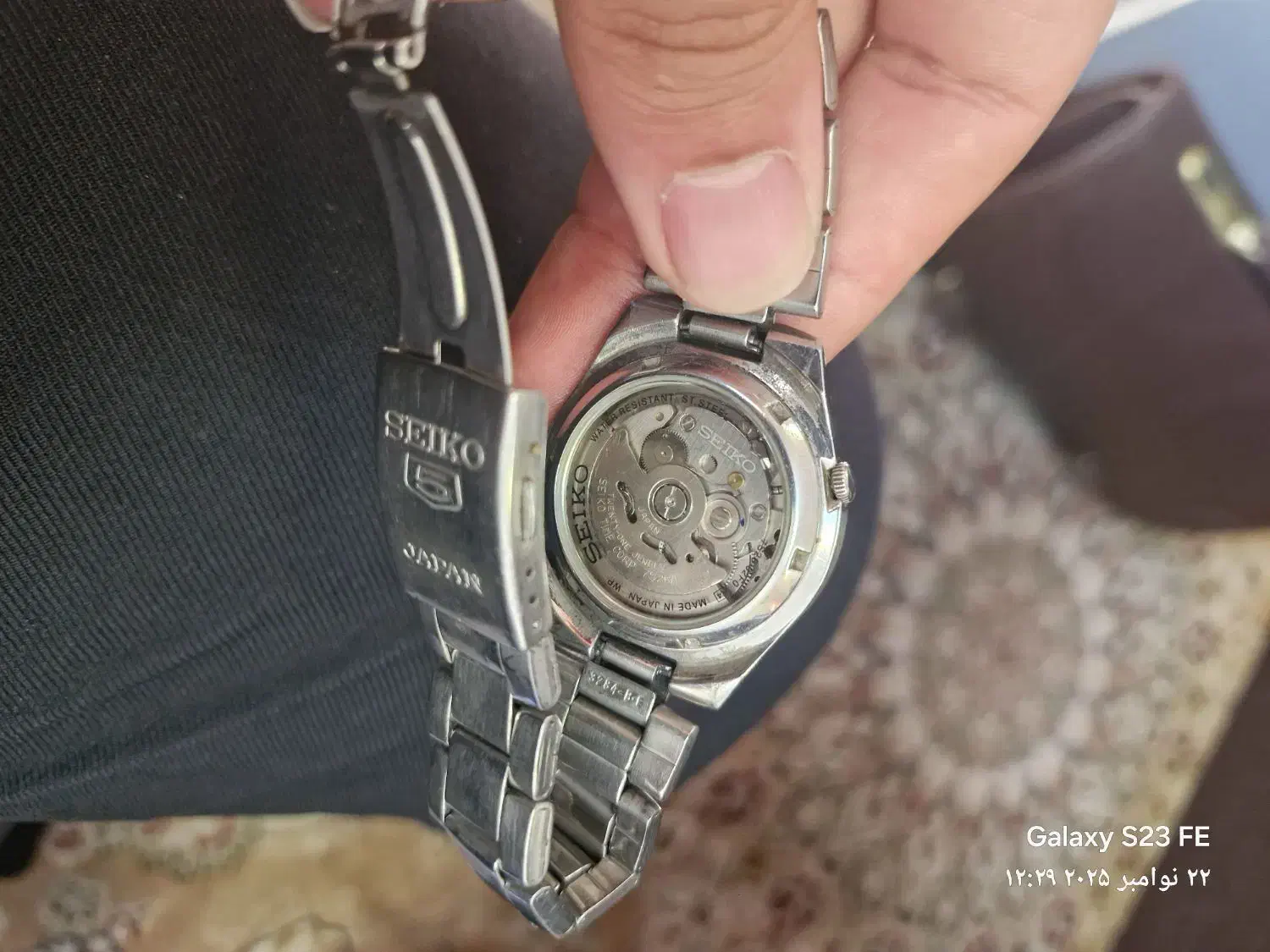 ساعت سیکو ۵ پشت شیشه ایی|ساعت|سنندج, |دیوار